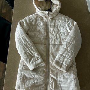 The North Face reversible Parka in pearl